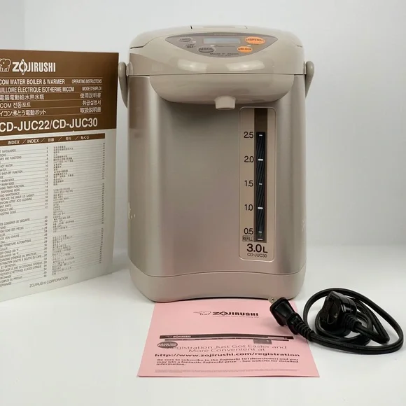 Like New-Zojirushi CD-JUC 3L Water Boiler and Dispenser - Picture 2 of 16